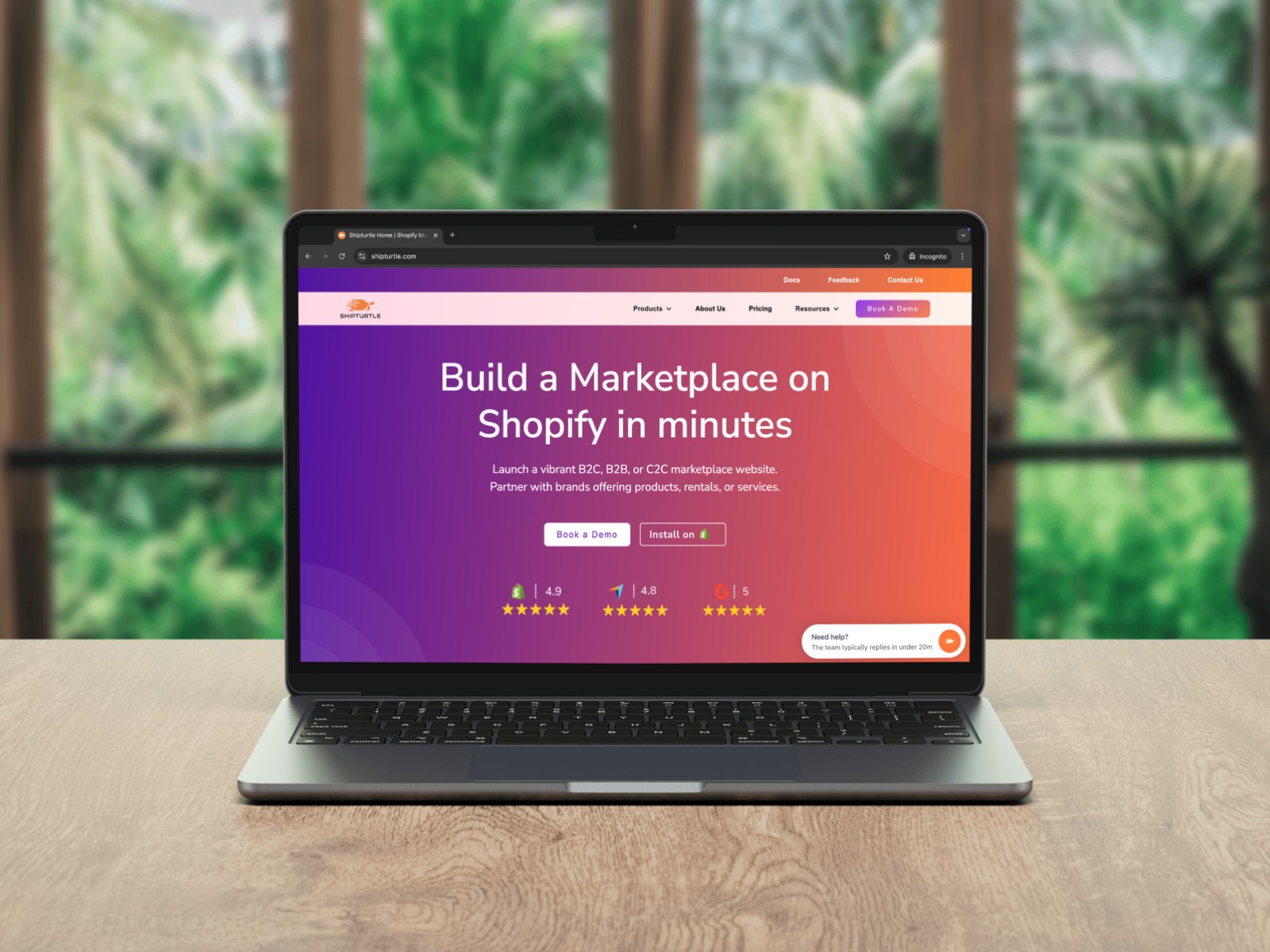 Shipturtle — project screenshot